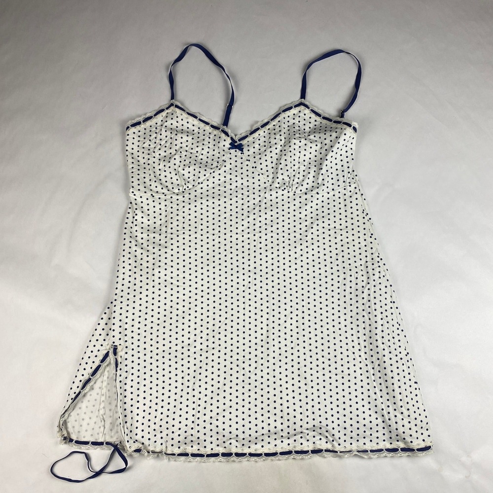 Frankie's Bikinis x Victorias Secret Pink Dress Women's XXL Mini Blue White